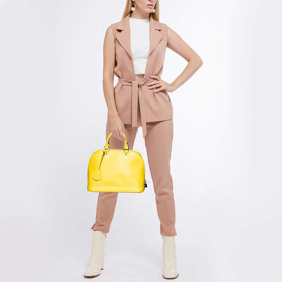 Louis Vuitton Citron Epi Leather Alma PM Bag - Picture 3 of 9